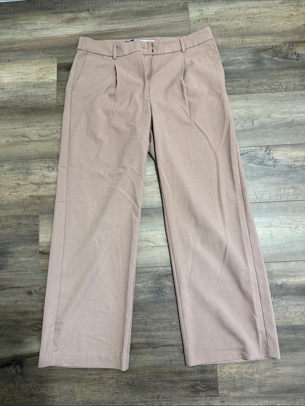 Old Navy Tan Wide-Leg Trousers